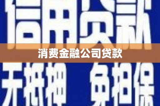 乌马河消费金融公司贷款