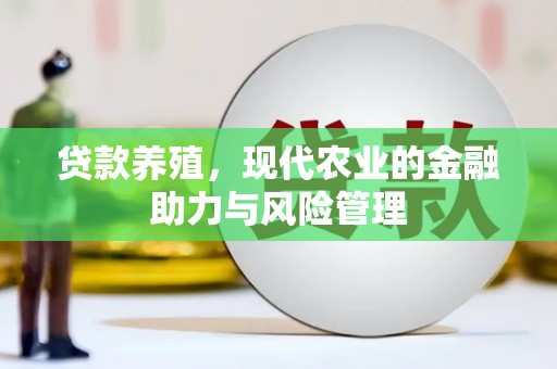 乌马河贷款养殖，现代农业的金融助力与风险管理