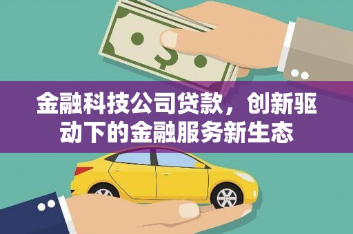 乌马河金融科技公司贷款，创新驱动下的金融服务新生态