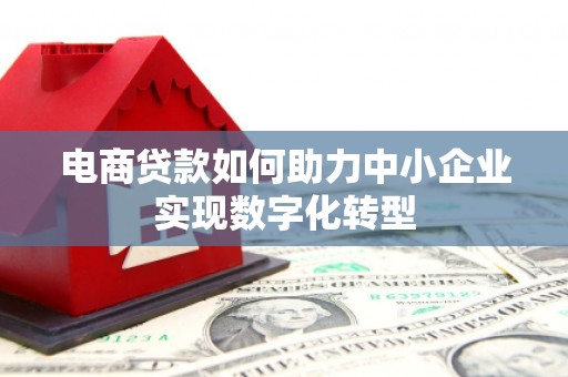 乌马河电商贷款如何助力中小企业实现数字化转型