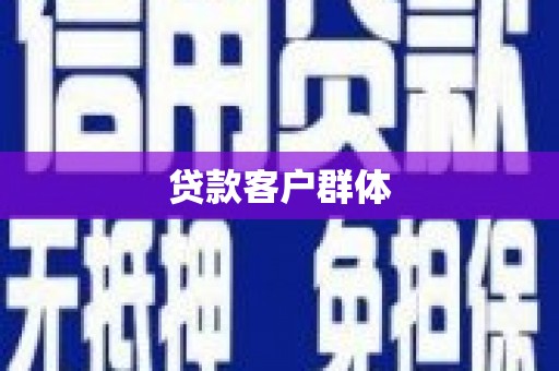 乌马河贷款客户群体