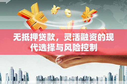 乌马河无抵押贷款，灵活融资的现代选择与风险控制