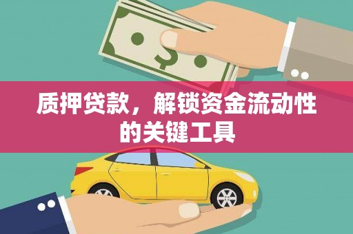 乌马河质押贷款，解锁资金流动性的关键工具