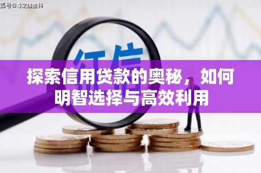 乌马河探索信用贷款的奥秘，如何明智选择与高效利用
