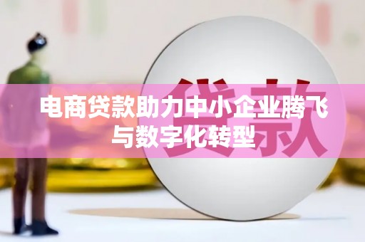 乌马河电商贷款助力中小企业腾飞与数字化转型