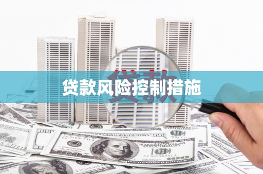 乌马河贷款风险控制措施